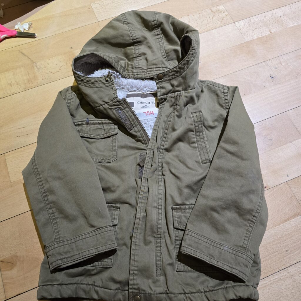 754-Green-Fleece-Lined-Coat-Main