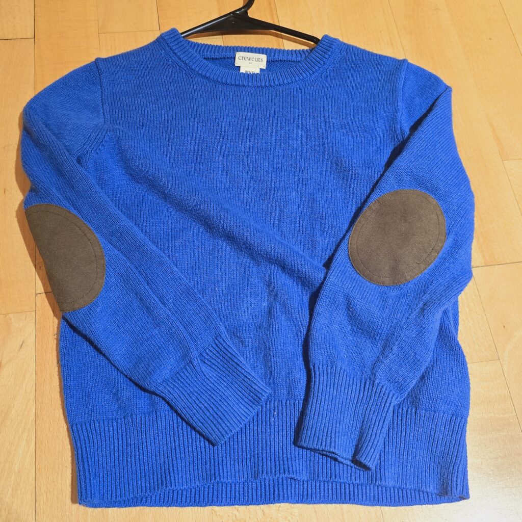 639-Blue-Crewcuts-Sweater-with-Elbow-Patches-Main