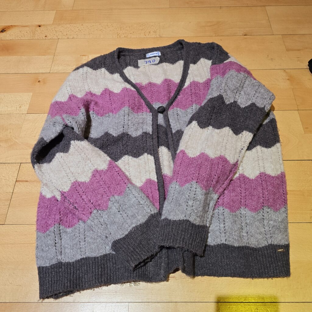 790-Knit-Pink-Grey-Striped-Cardigan-Main